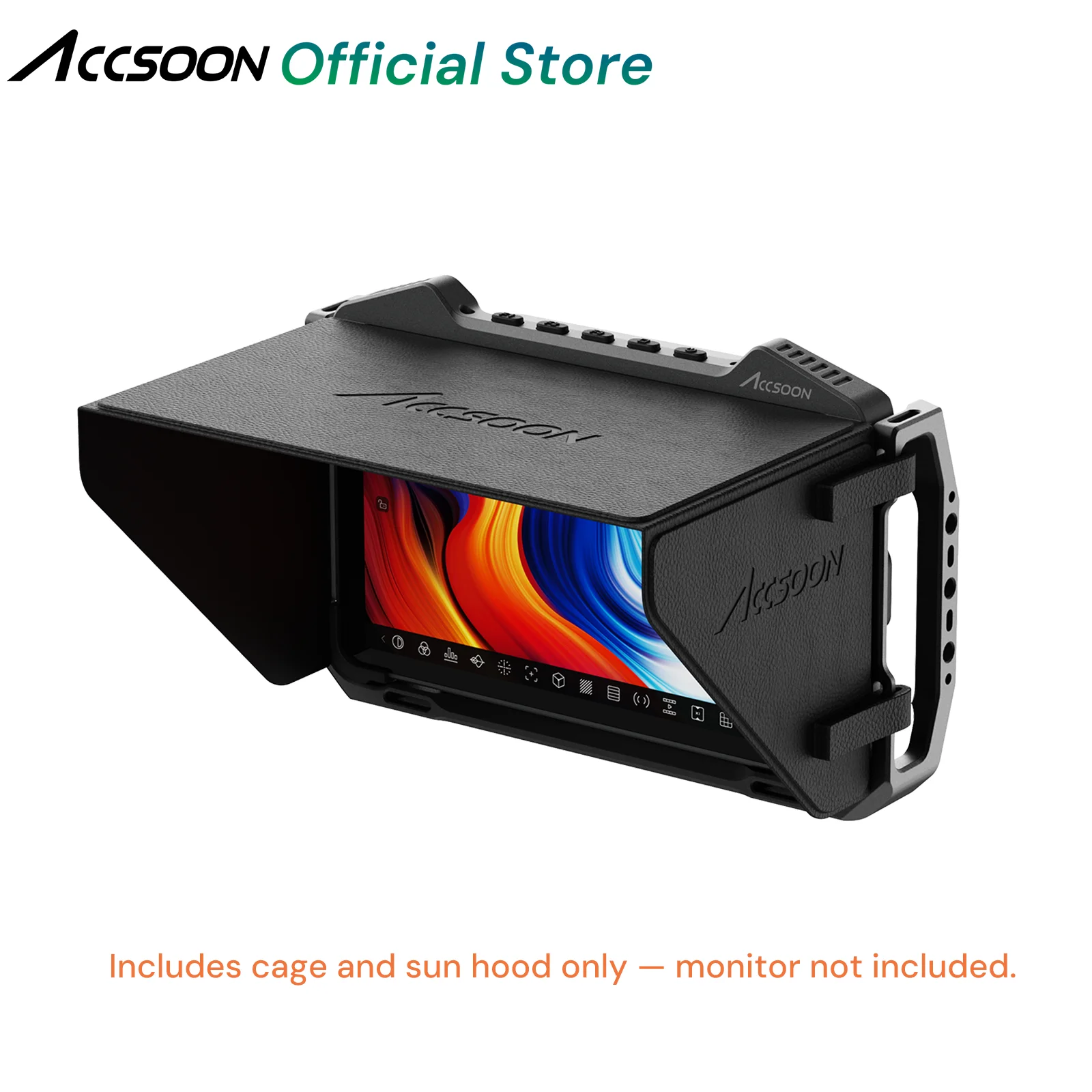 Accsoon CineView M7カメラビデオモニター （ケージキット付き）