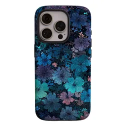 Retro Floral 2 - in - 1 Protective Phone Case for Honor X9c Smart (Hua042)