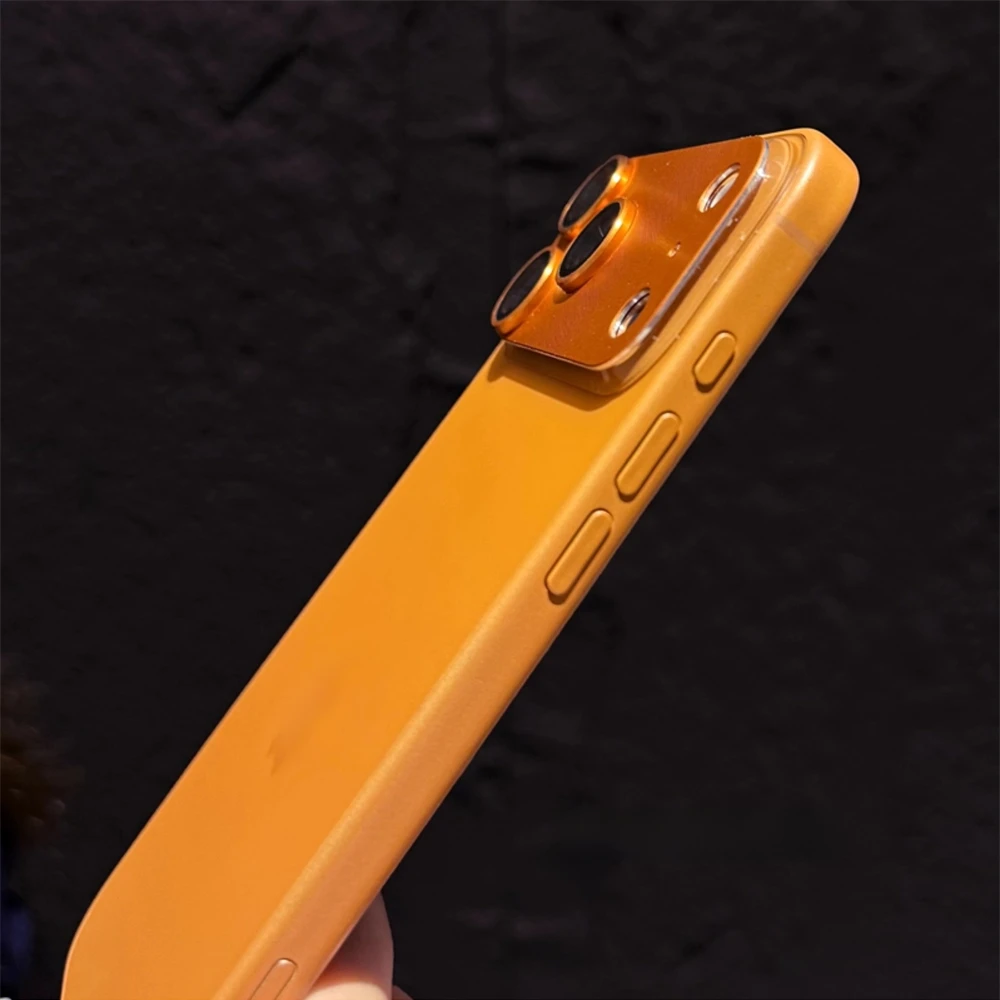 Premium Metal Camera Lens Protector - Tempered Glass Screen Armor