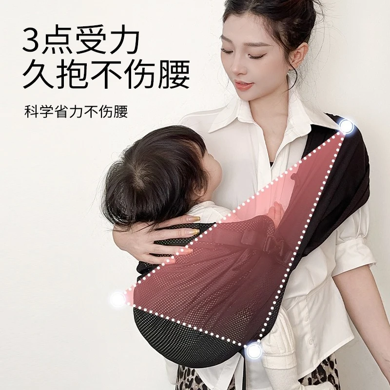 Portable Baby Sling Baby Carrier Wrap Toddler Backpack Shoulder Bag Bebe Carriers Newborn Backpacks Infant Bags for New Born - 3