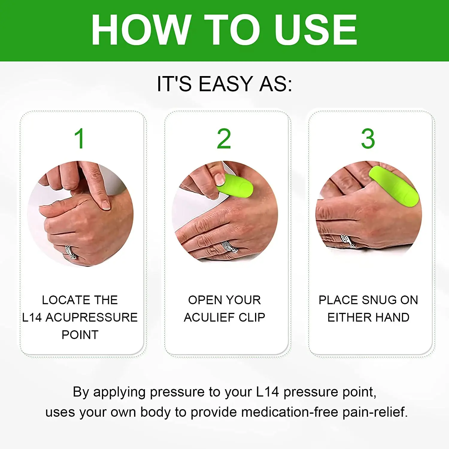 Finger Joint Hand Massager Wearable Acupressure Headache Blood Circulation Relieve Pain Finger Arthritis Treatment Health Care