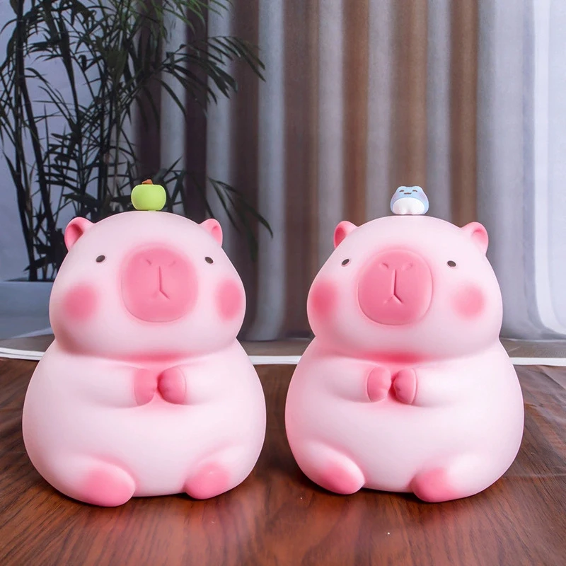 Cute Cartoon Capybara Piggy Bank Decoration For Bedroom Household Kid Money Banks Gift 2