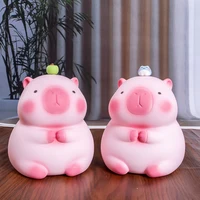 Cute Cartoon Capybara Piggy Bank Decoration For Bedroom Household Kid Money Banks Gift 2