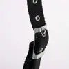 Adjustable Nylon Webbing Equestrian Western Horse Halter Horse Riding Wear Black L 4
