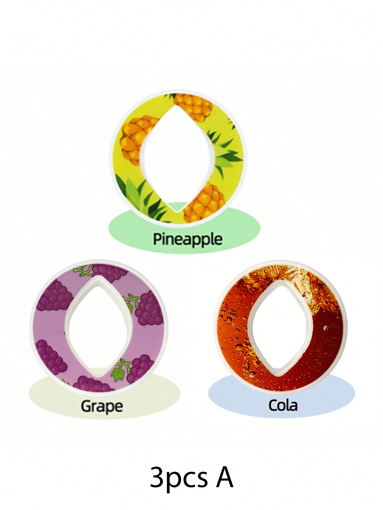 Oval Fruit Drink Flavor Pod Ring - Zero Sugar, Zero Calorie Enhancer