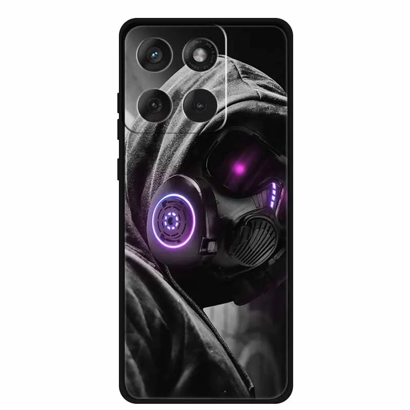 Fashionable Black Silicone TPU Soft Phone Case – Sleek Protective Back Cover s
