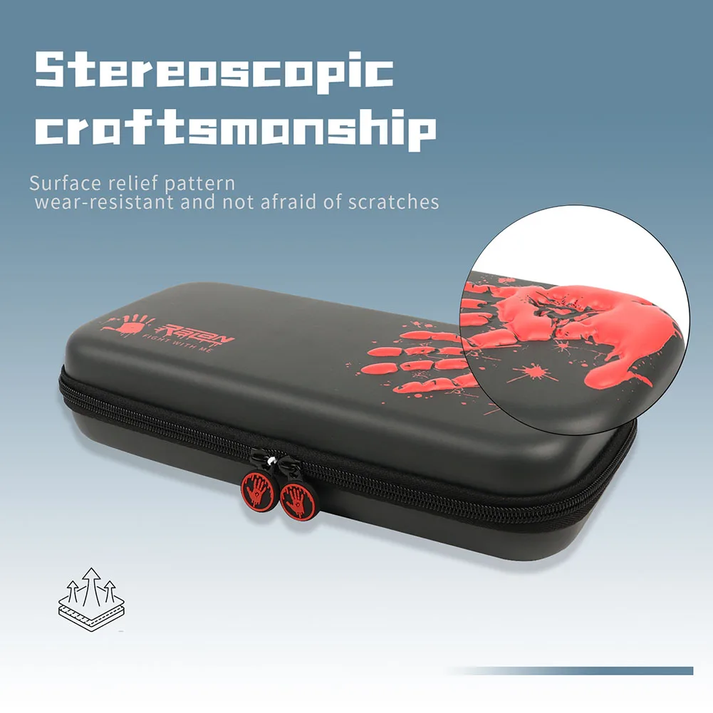 For NS2 Game Console Storage Bag Anti-Scratch Hard Shell Console Carry Bag Zipper Closure PU Protective Case Gaming Accessories