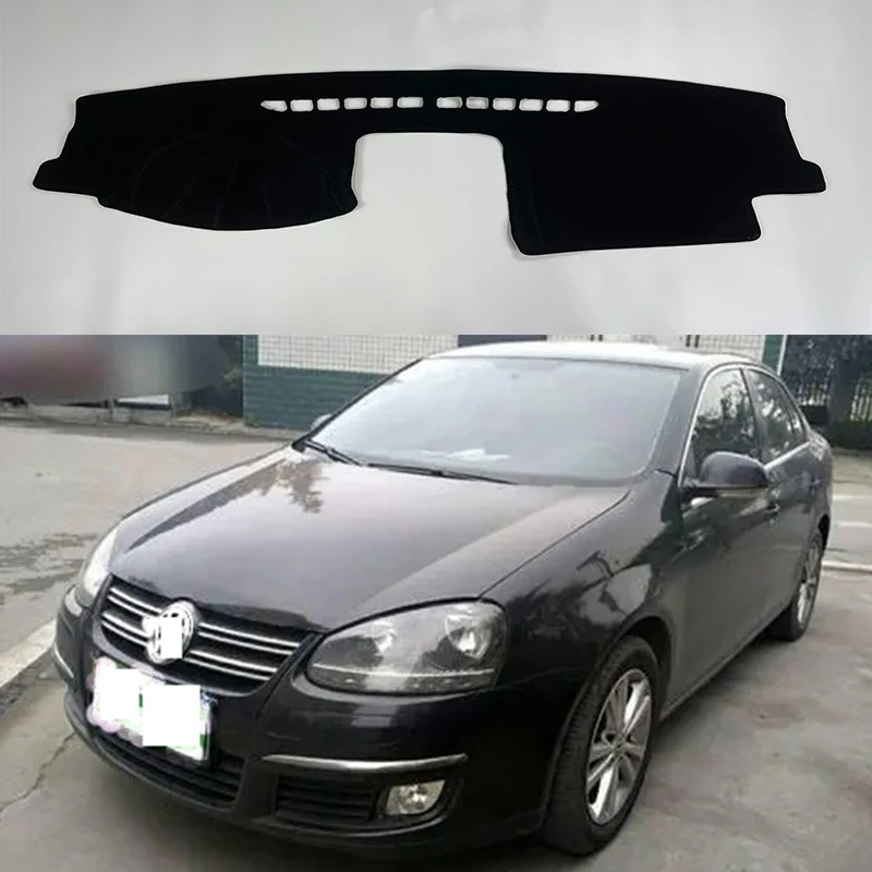 

For Volkswagen VW Jetta 6 MK6 A6 2006-2011 Car Dashboard Avoid Light Pad Instrument Platform Desk Cover Mats Carpets Accessories