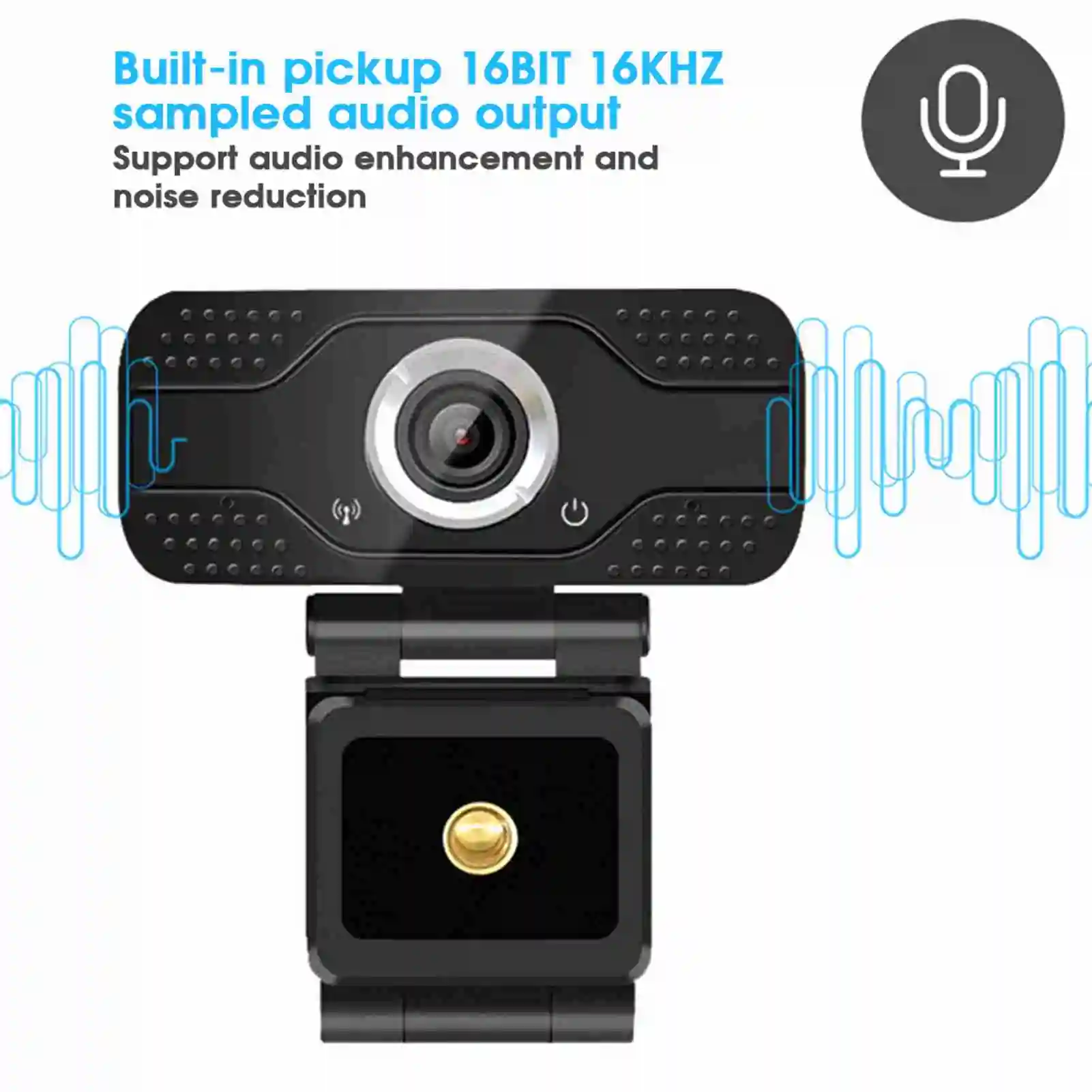 1080P Desktop Computer Camera USB Online Class Webcam with Microphone Computer Camera Drive  Camera USB Camera PC Webcam 3