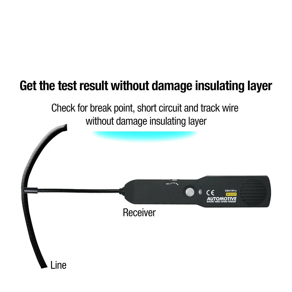Short Circuit Detector Car Automotive EM415PRO Track Cables Or Wires Repair Tool