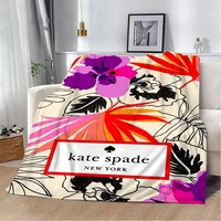 Kate-Spade Anime Blanket for Decorative Sofa Bedspread on the Bed Bedroom Decoration Fluffy Soft Blankets Couch Throw Blanket 1