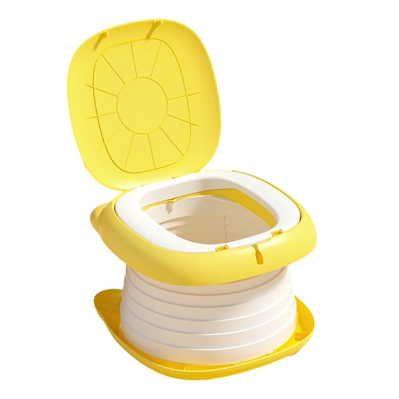 Kids Travel Toilet Stool Foldable and Lightweight Infant Baby Potty Small Children WC Support Up to 50kg Load Bearing 5