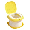 Kids Travel Toilet Stool Foldable and Lightweight Infant Baby Potty Small Children WC Support Up to 50kg Load Bearing 5