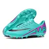 Adult Football Shoes Training AG Long Nail TF Broken Nail Cross-border Pink Unisex Youth Children Students Synthetic Leather...