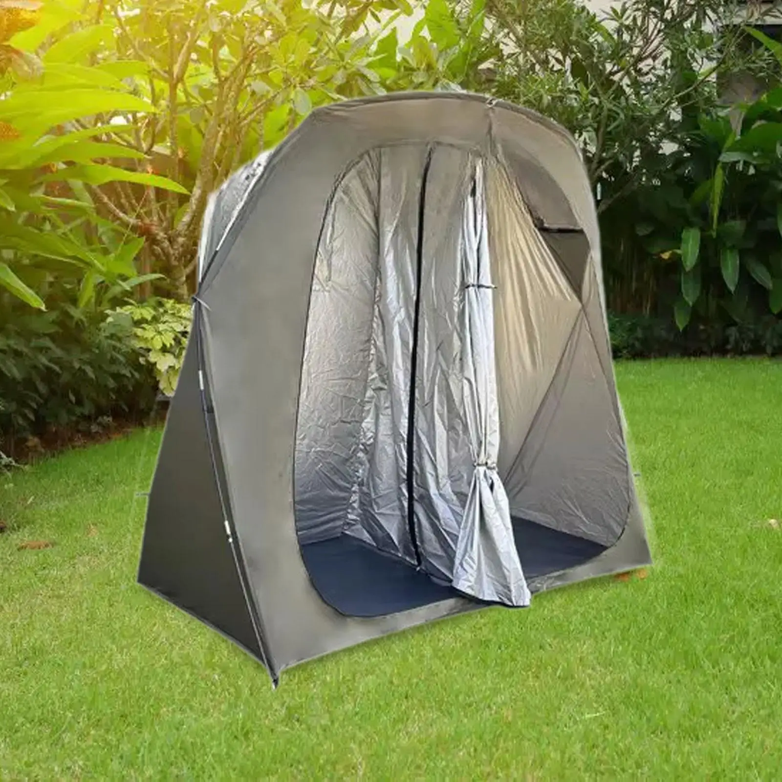 Camping Shower Tent with Carry Bag Waterproof 2 Person Toilet and Changing Shelter for Outdoor Hiking Beach Picnic Camping