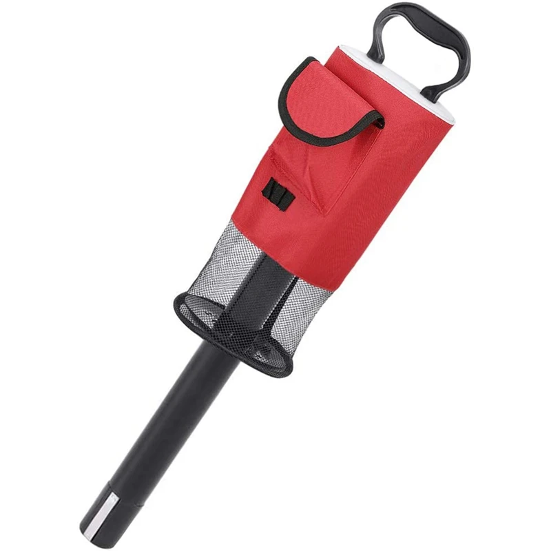 

Новый коллектор мячей для гольфа, сумка для мячей для гольфа Вмещает около 75 мячей, съемная трубка для извлечения мячей для гольфа с сумкой для хранения