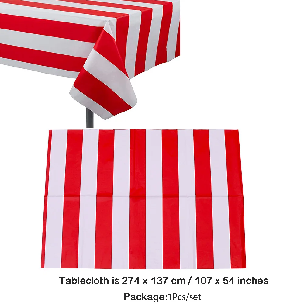 Strip Tablecloth