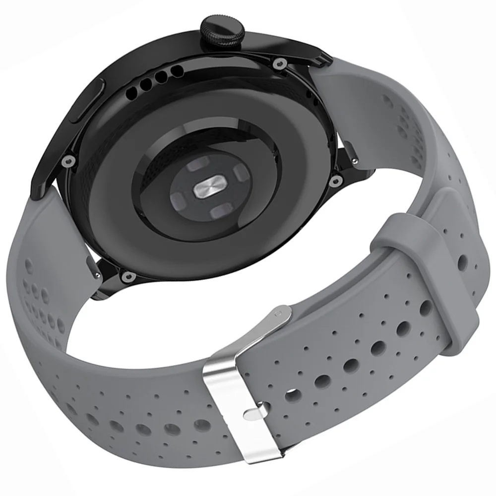 22mm Soft Silicone Sports Band Replacement Bracelet