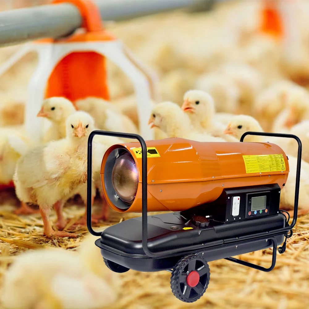 Industrial Diesel Heater 35kW Space Kerosene Heater for Workshop Garage Warmer 3