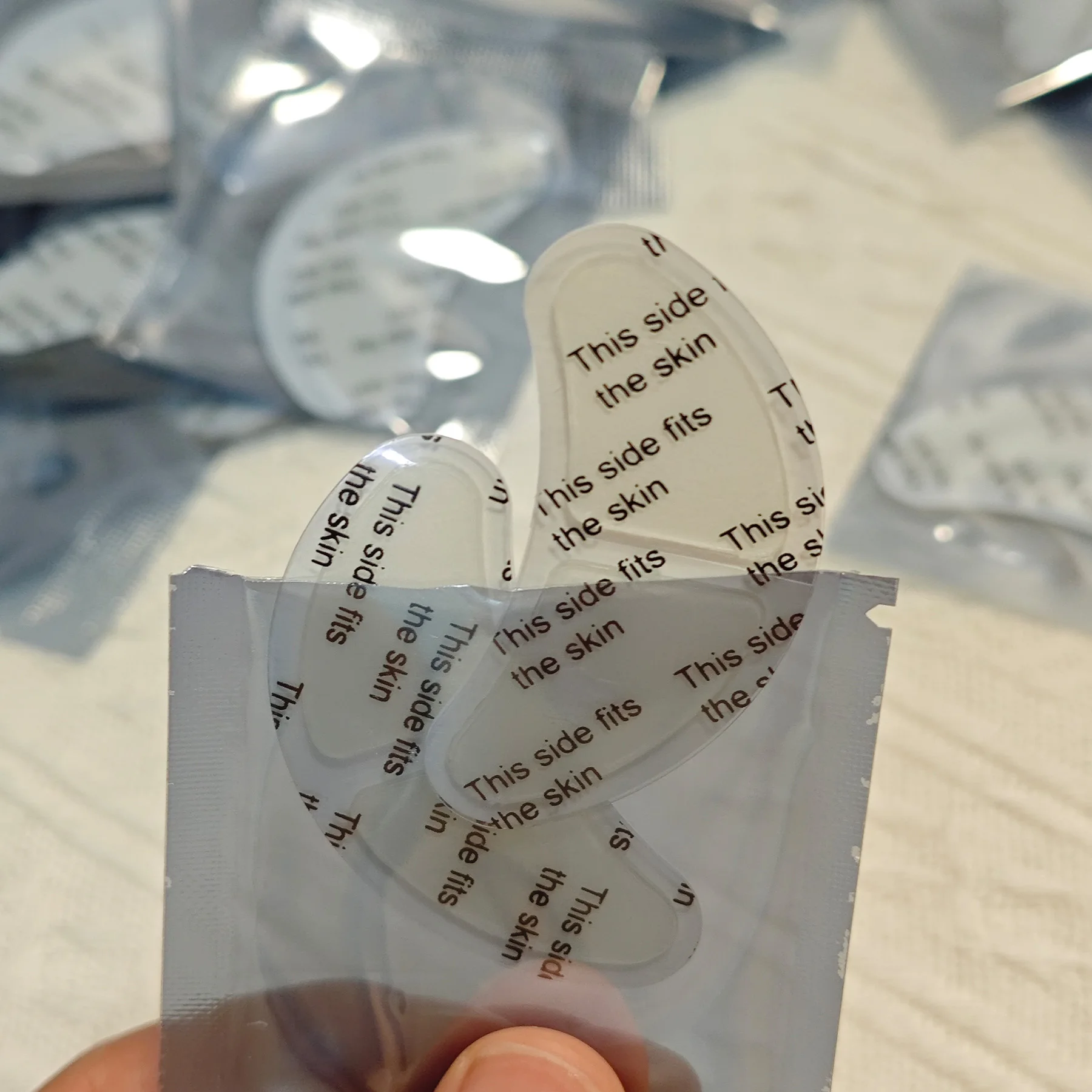 5/10/20/50 Pairs Eye Care Device Parts Anti-Aging Dark Circles Remover Gel Eye Pads Replacement Eye Patches Beauty Tools 2