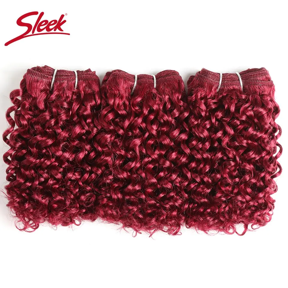 Human Hair Extensions Human Hair Bundles Sleek Indian Remy Jerry Curl Brown 4# Double Drawn 27# Piano Color P1B/30 P4/27 Bundles Hair Extension 3Pcs Total 100 Grams