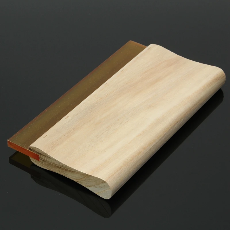 8 Inch Silk Screen Printing Press Squeegee Single 70 Durometer Ink Scraper Tools