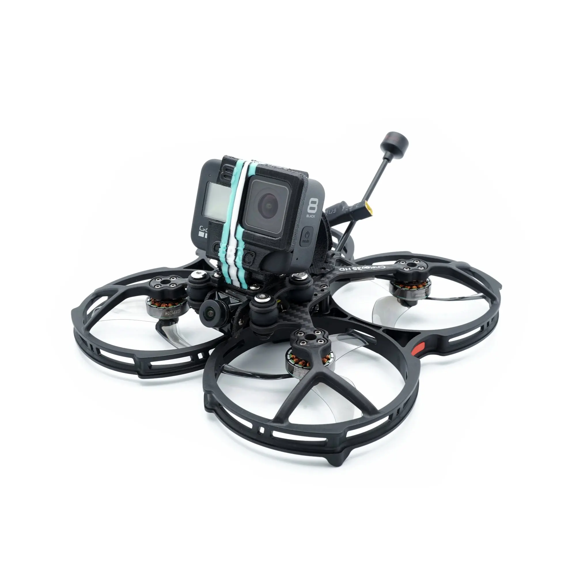 

GEPRC CineLog35 Analog GEP-F722-35A GEP-F722-45A AIO 600mW Caddx Ratel2 GR2004 2550KV 4S 1750KV 6S 3.5inch FPV Cinewhoop Drone