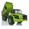 XDRC 6X6 1/14 RC Hydraulic Articulated Truck Radio Control Dumper Model Servo Motor ESC Assembled and Painted Toys Gift TH21416 4