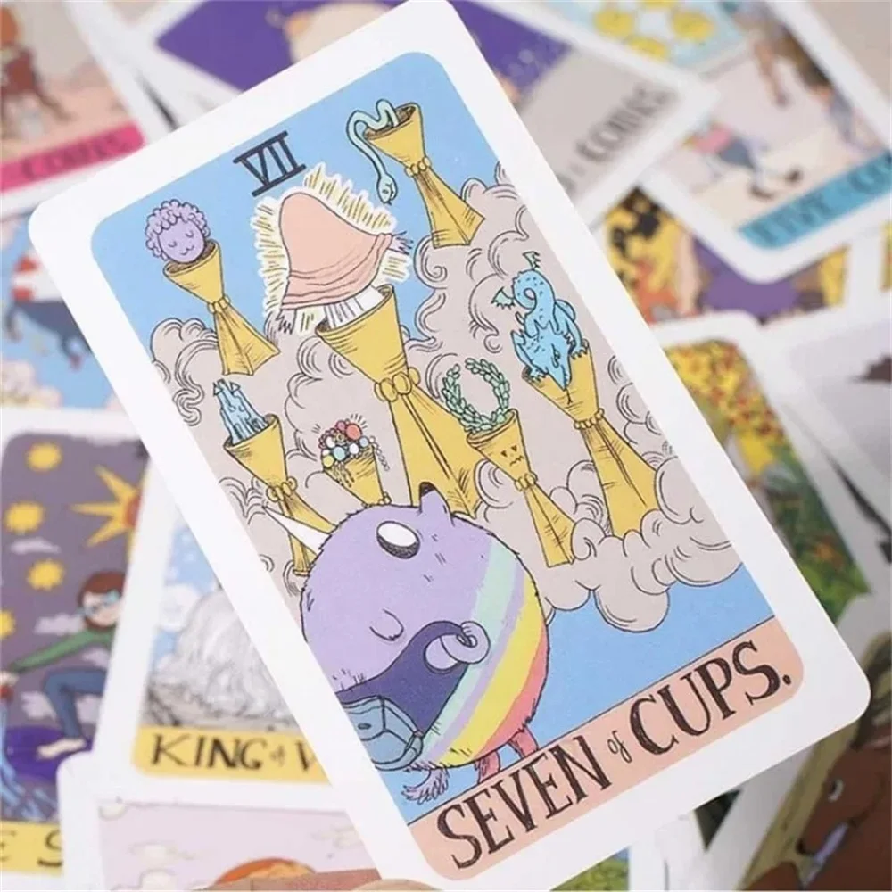 Tarot Cards Deck Classic Tarot Cards Deck with Guidebook 78 Card Divination Game for Fortune Telling for Beginners Enthusiasts