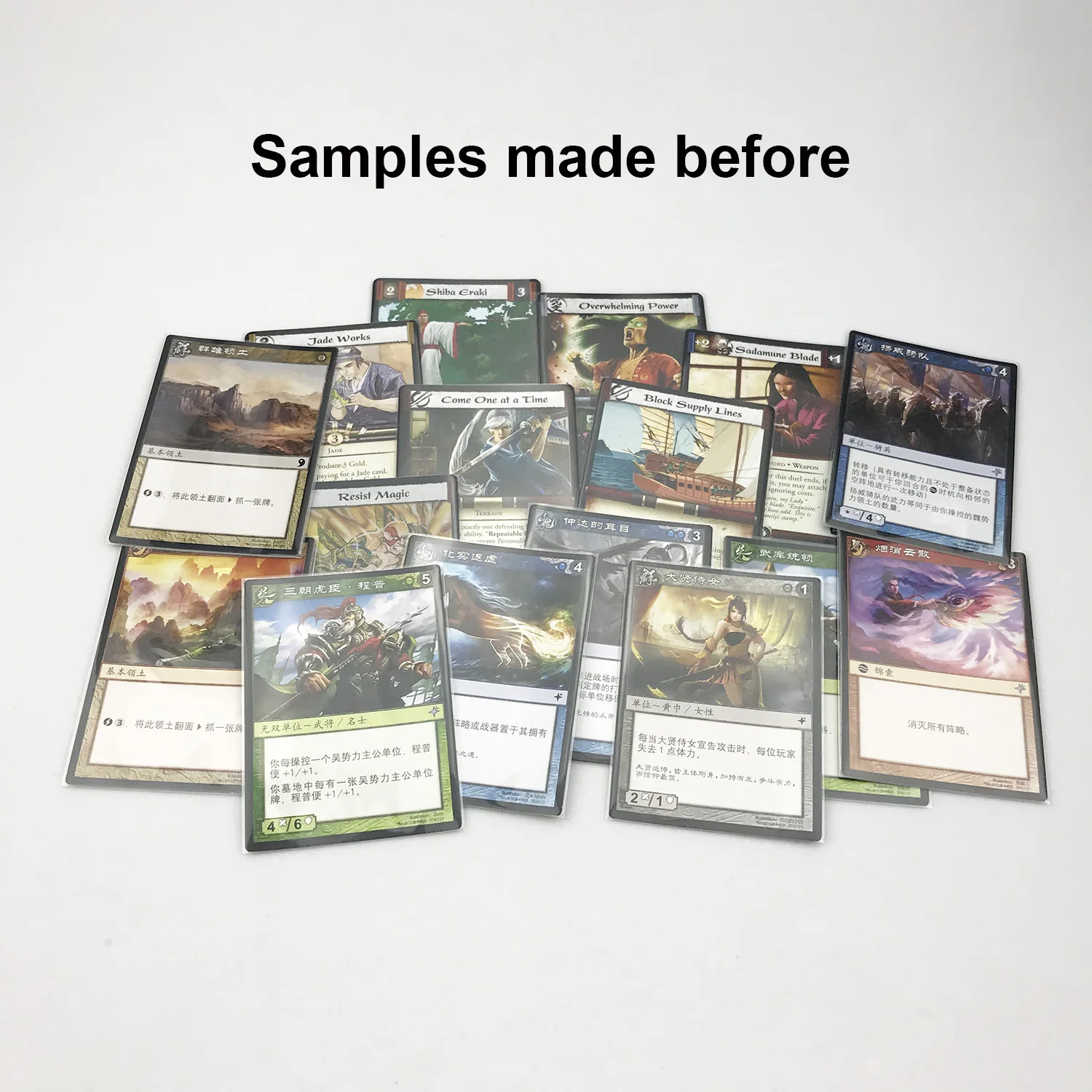 Generic Single Choice Bl King Playing Magic Proxy Cards Diy Custom