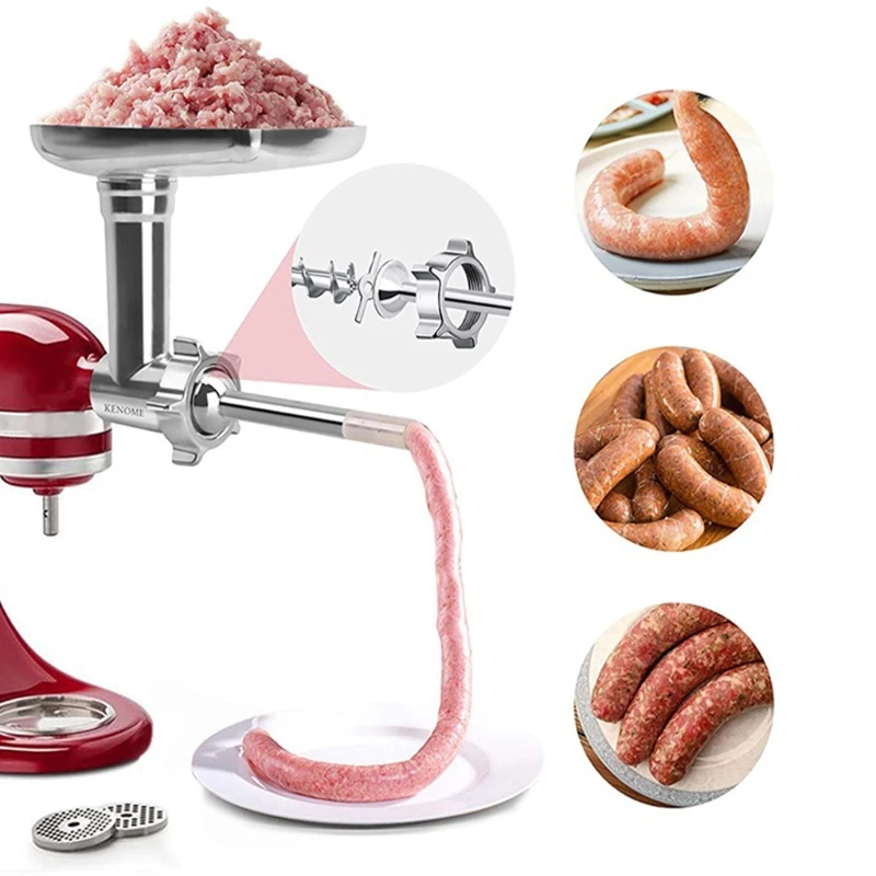 https://ae01.alicdn.com/kf/S0f199a69e6fa4c378eb0b2f7d408b019x/Metal-Food-Grinder-Attachment-for-Stand-Mixers-Sausage-Stuffer-Tubes-Grinding-Accessories.jpg
