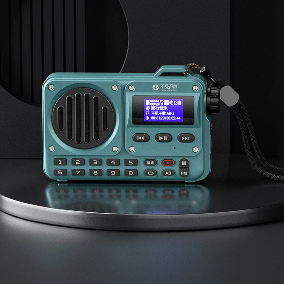 FMラジオ,液晶画面,アンテナ,usbディスク,tfカード,mp3