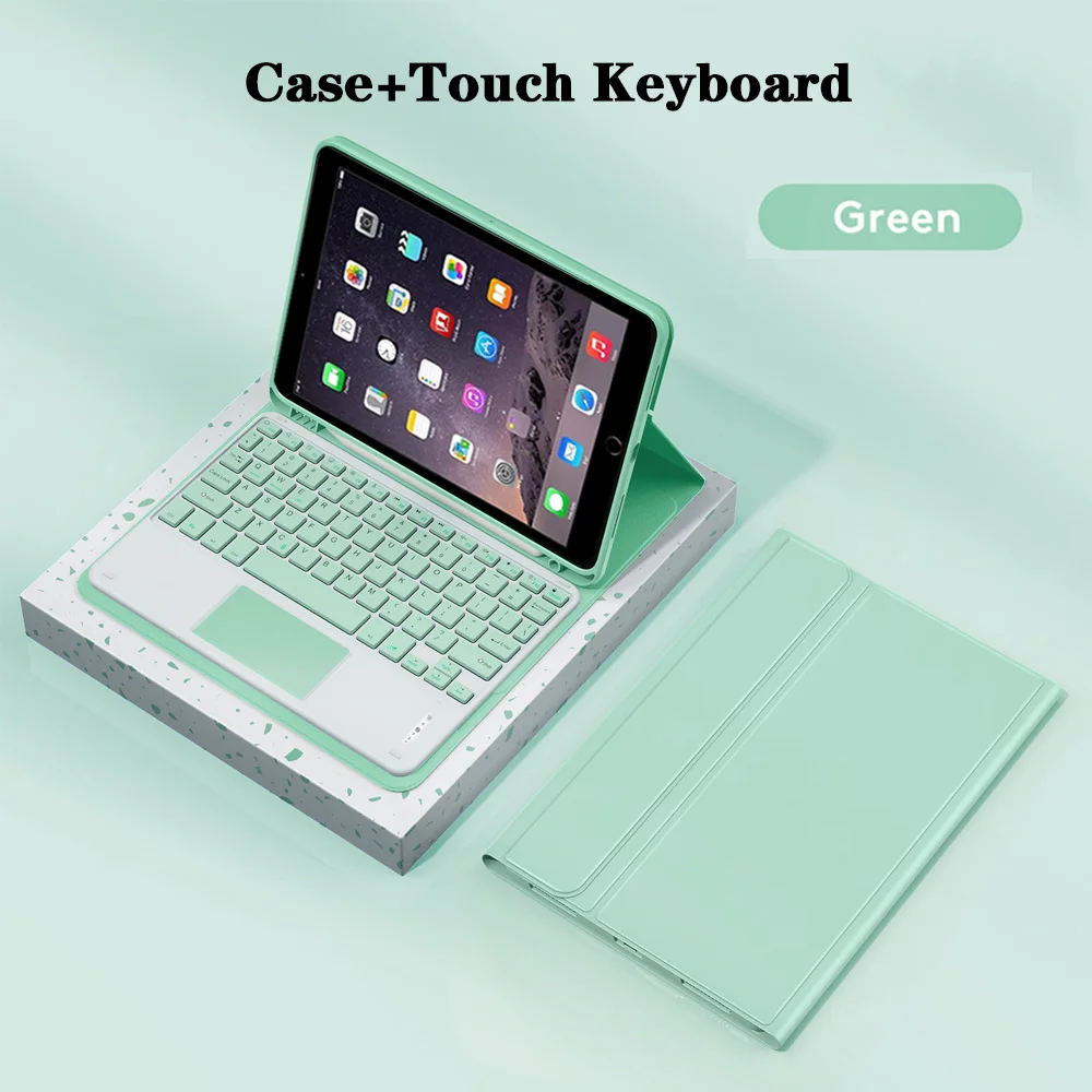 Premium Tablet Case with Detachable Keyboard and Pencil Holder, 9.7 Inch