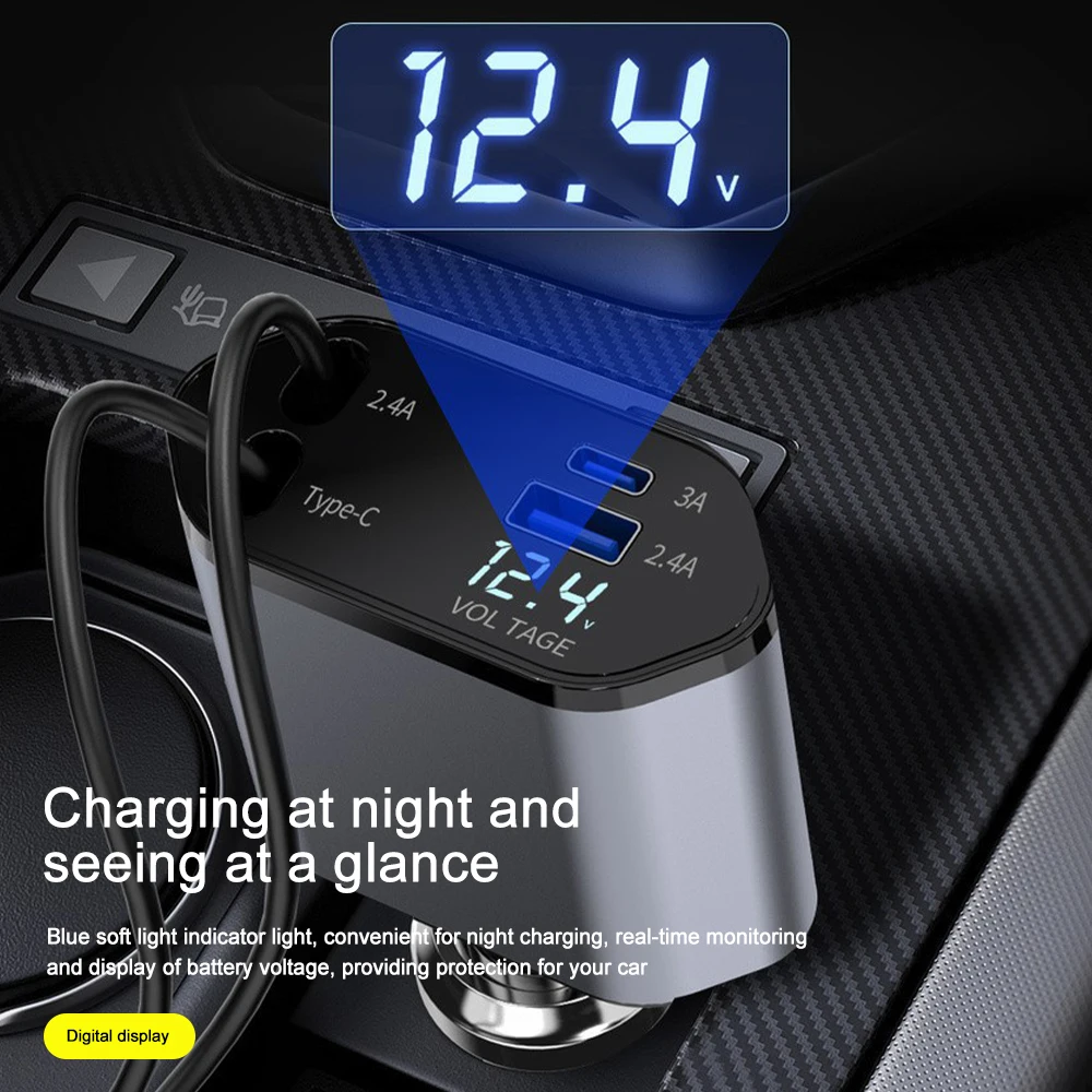 Car Charger Fast Charge 120W
