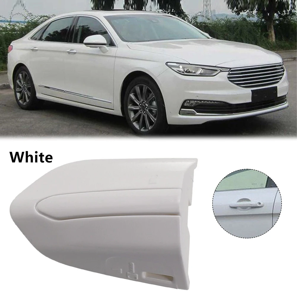 

1pc White Car Front Left Door Handle Cover (left Steering Wheel) ABS Cap Suitable For Ford-Fusion/ Edge 2015-2020 #DS7Z-54218A15