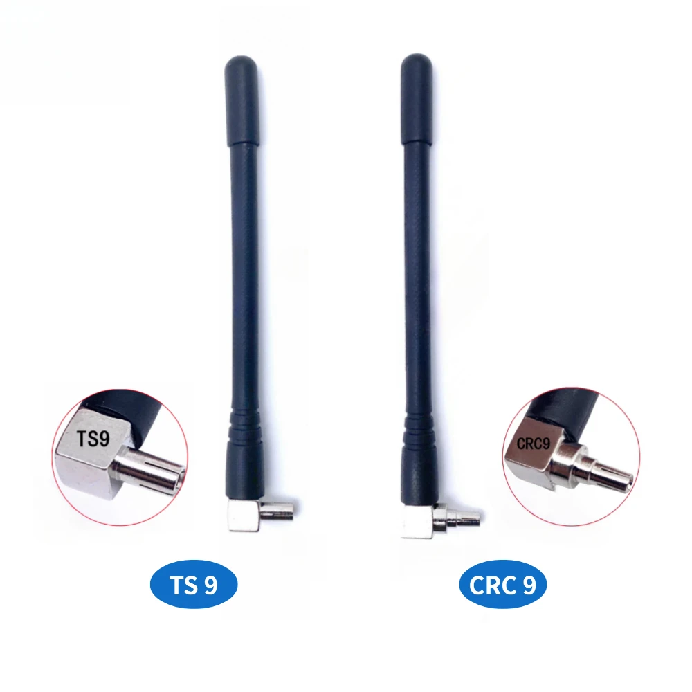 2PCS 4G GSM LTE 안테나 TS9 CRC9 커넥터 E3372 EC315 EC8201 E8372 E5776 USB 신호 부스터 범용 Wifi 모뎀 라우터