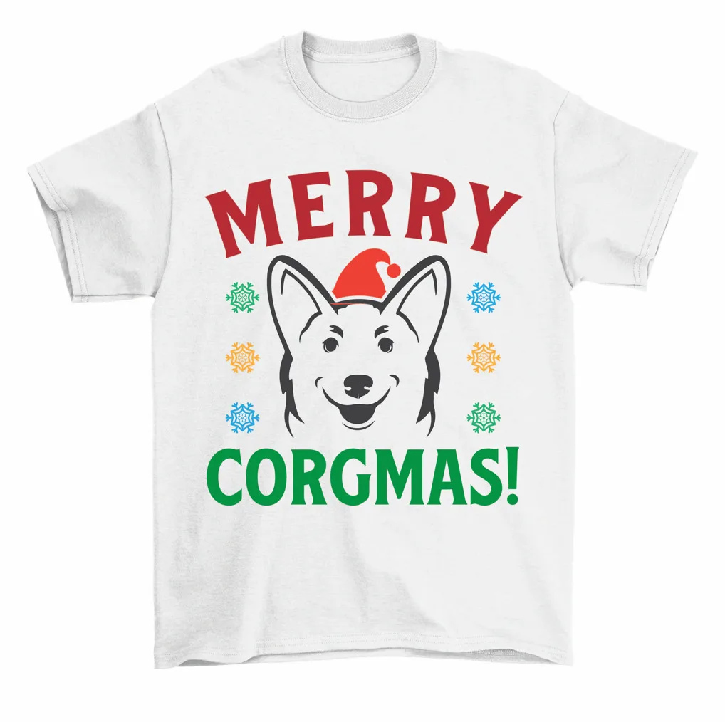 Рождественская футболка с длинным или коротким рукавом