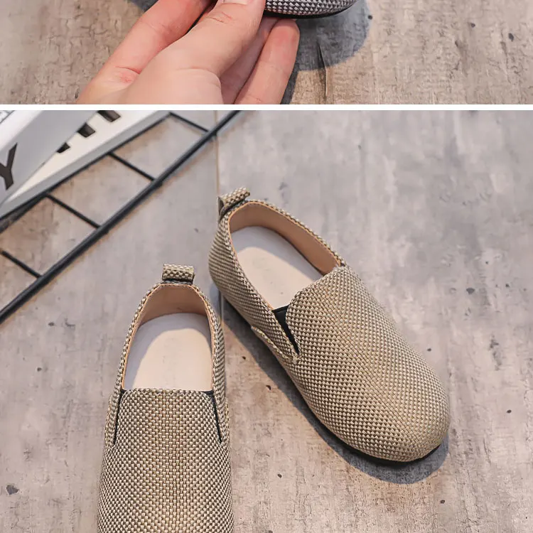 children's sandals Kids Shoes For Spring And Summer Sofa Fabric New Design For Boys Girls Casual Shoe Popular Rubber Moccasins Shoe children's shoes for adults