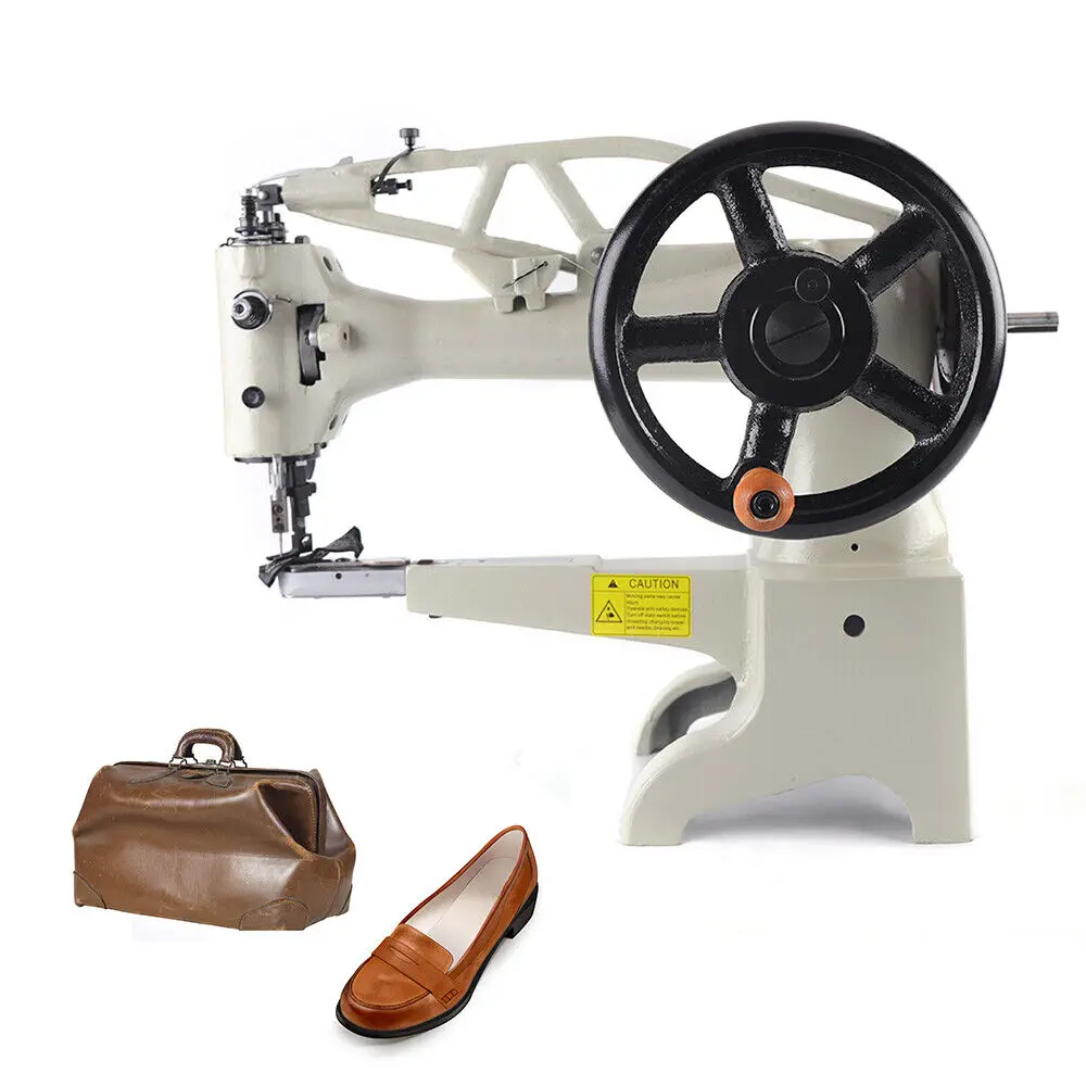 

Leather Sewing Machine, Leather Patcher Sewing Machine Manual Hand Crank Shoe Repair Booth Patcher Single Needle for DIY