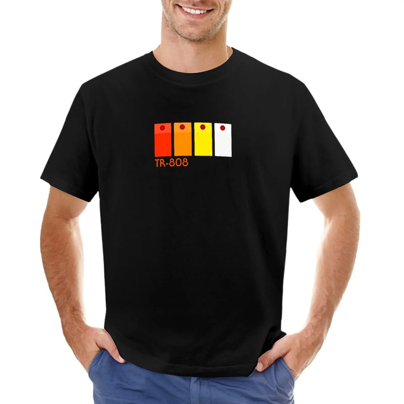 Tr 808 Roland Acid T-Shirt Camicetta Heavyweights Customs Progetta La Tua T-Shirt In Cotone Da Uomo