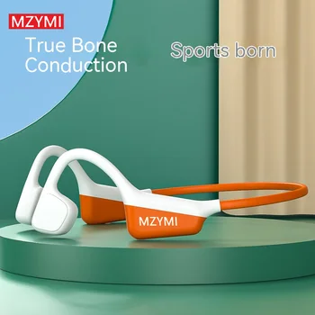 MZYMI I18Pro Bone Conduction Wireless Neckband Earbuds Bluetooth 5.3 Earphones Open Ear Headphones Stereo Touch Control Headset 3