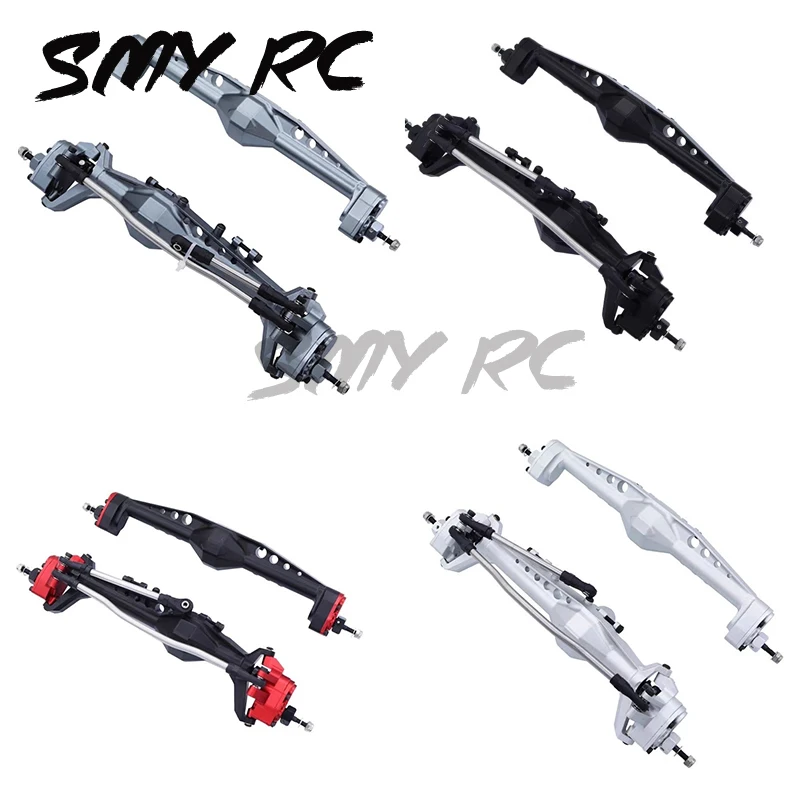 

CNC Machined Aluminum Integrated Front Rear Portal Axle Anodized for Axial Capra 1.9 UTB AXI03004 AXI03000T1 T2 Buggy F9 Parts