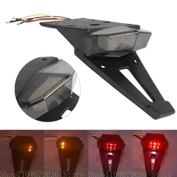 652F High Visibility Motorcycle Rear LED Tail Light with Integrated Turn Signals Motorcycle Accessory for Automotives 1