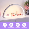 Half Moon nail lamp, nail LED lamp, suitable for nail, with line controller, 3 light modes, suitable for desktop arch lamp 2