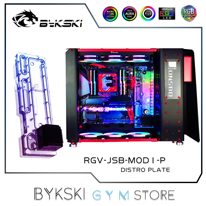 

Радиатор водяного охлаждения byksky, для JONSBO, 1 чехол, 360, с RGB-подсветкой, для RGV-JSB-MOD1-P
