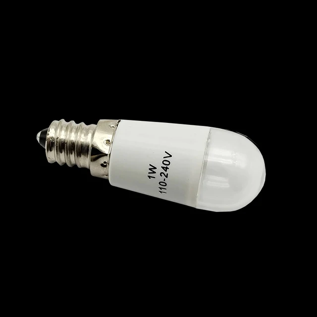 LED Light Bulbs For Singer Home Sewing Machine 0.7W 220 Volt Push Type