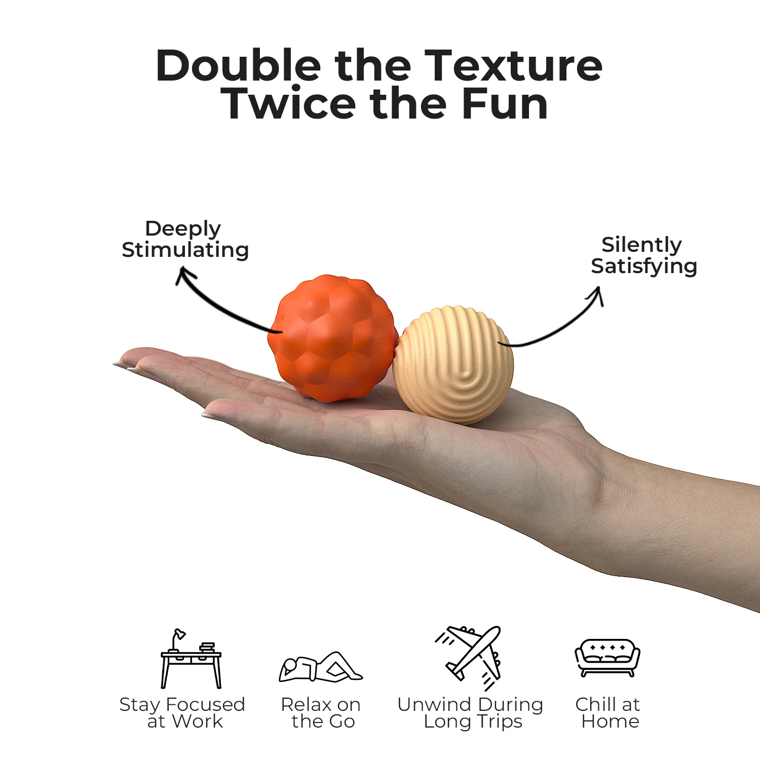 Adult Sensory Toys Silicone Fidgeting Magnetic Ball Anti-stress