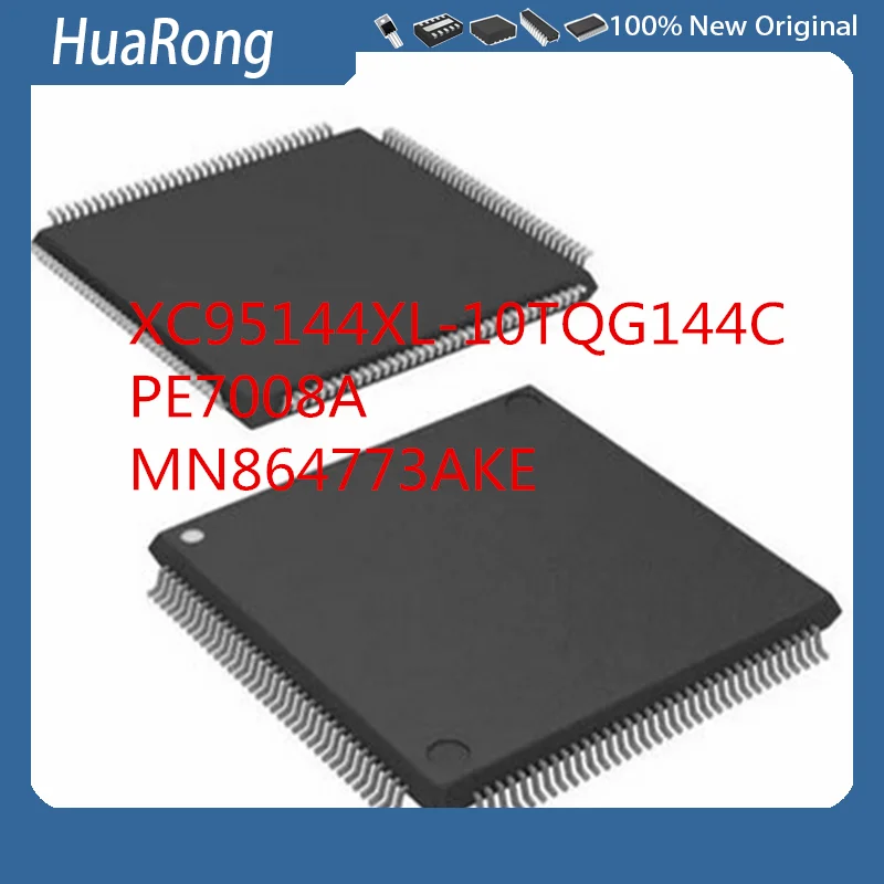 

10Pcs/Lot XC95144XL-10TQG144C PE7008A MN864773AKE TQFP144 ST10F273-CEG PQFP144