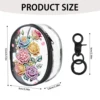 1PC 5D DIY Adult Diamond Painting Mini Bag, Colorful Rose Bundle, Special Shape Artificial Diamond Partial Mosaic Art Crafts 2