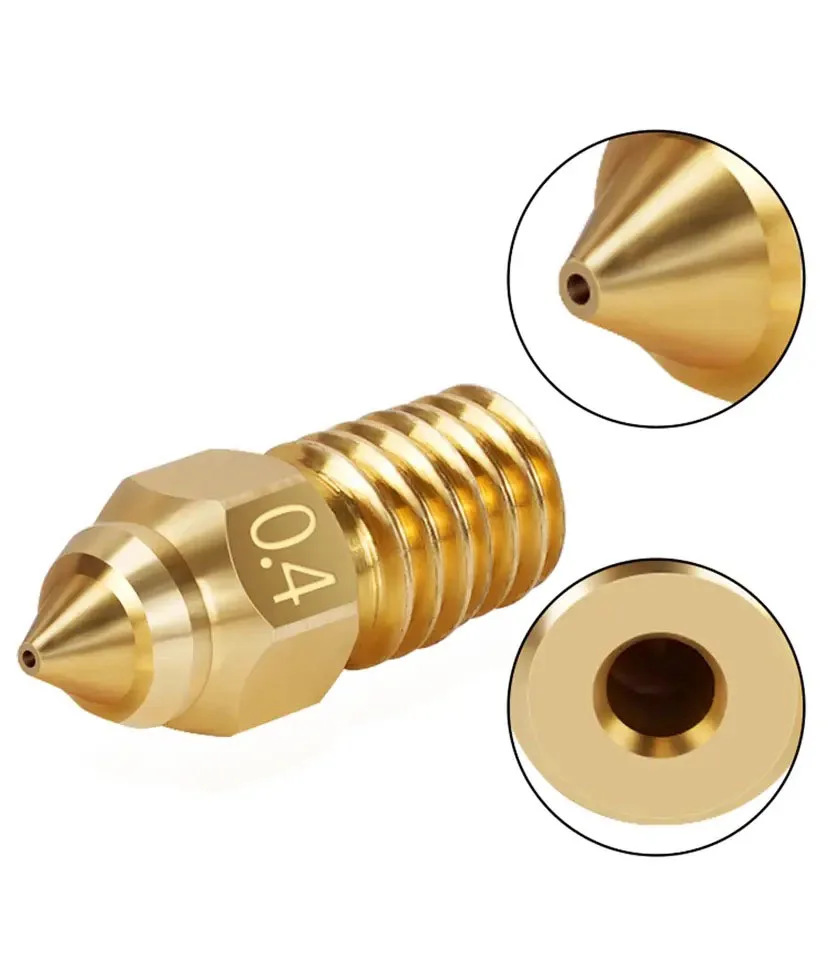 Enhanced High-Speed Nozzle Set for 3D Printers (0.2 - 1.0mm, 3/5/10pcs)